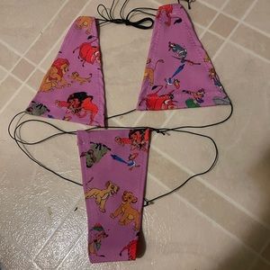 NEW Lion King micro bikini from angel candy shop (discontinued)